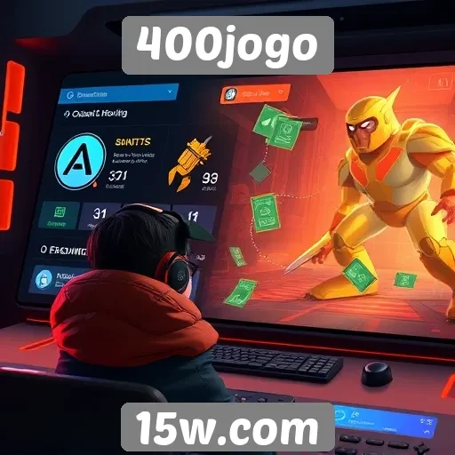 Análise da interface do usuário no 400jogo